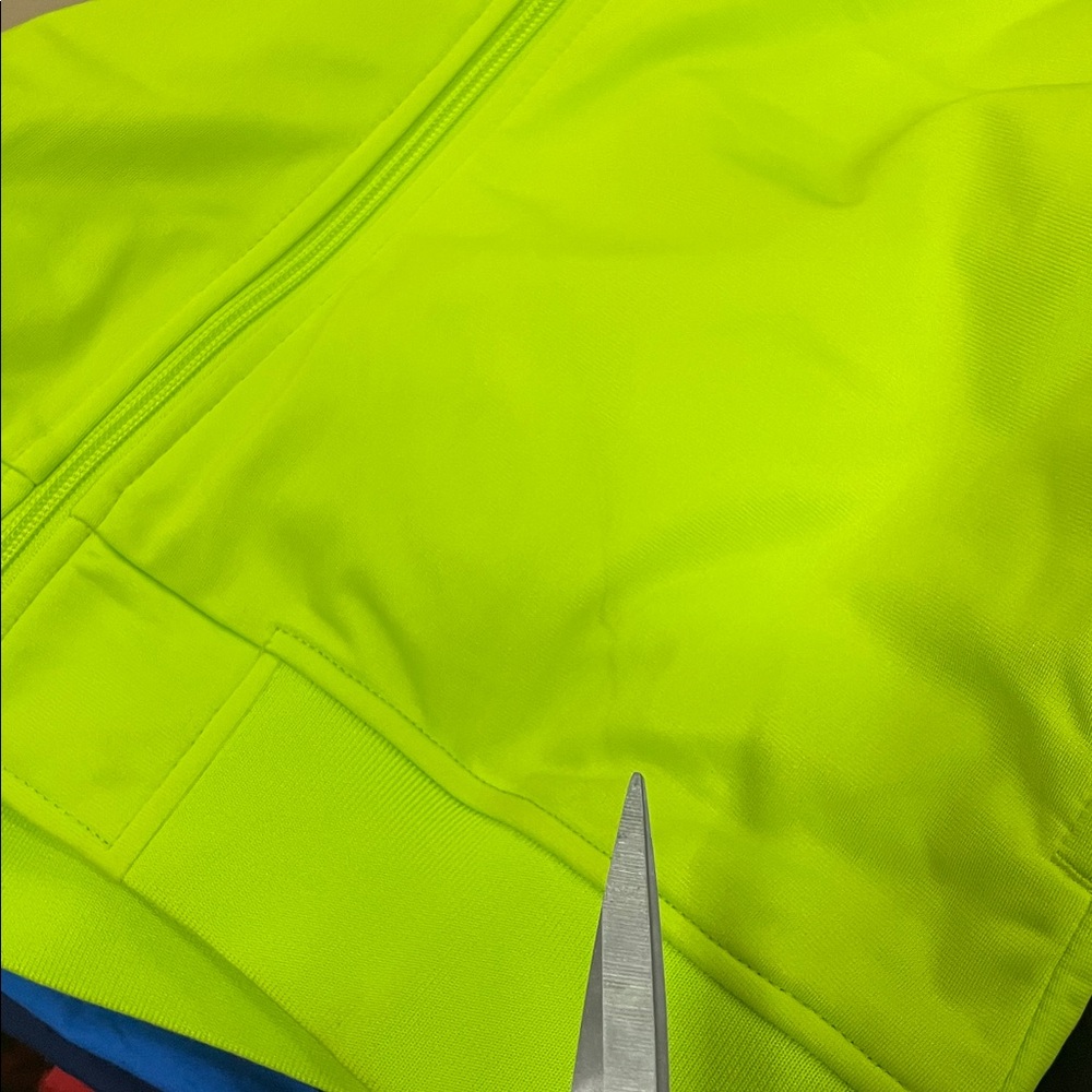 NWT KAPPA DMG activewear jacket zipup sport slim visible green 3XL 3x runs XL - Picture 5 of 11